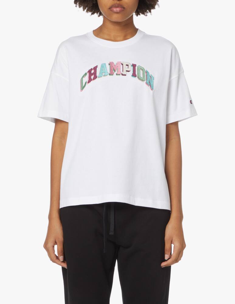 Champion Sports t-shirt in cotton - white - picture 1 Champion Sports t-shirt in cotton - white - picture 1