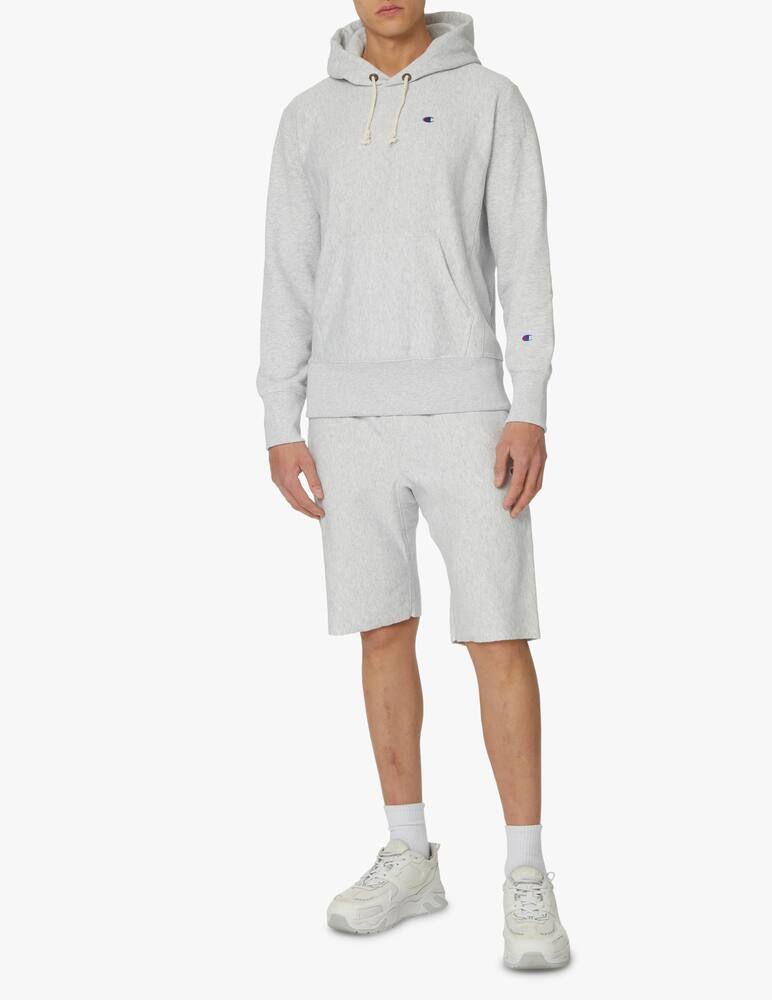 rinascente Champion Reverse Weave Felpa con cappuccio loghino - grigio