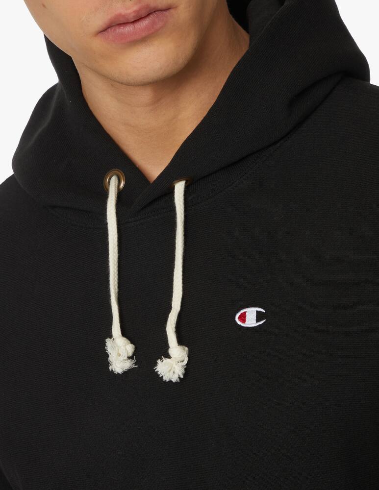 rinascente Champion Reverse Weave Small logo hoodie - black