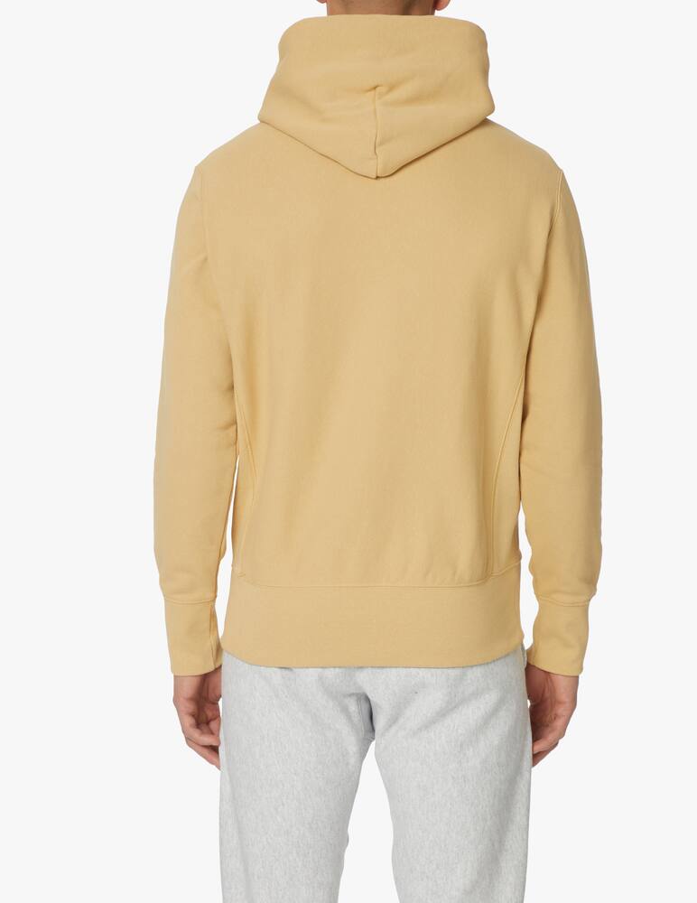 rinascente Champion Reverse Weave Felpa con cappuccio loghino - marrone