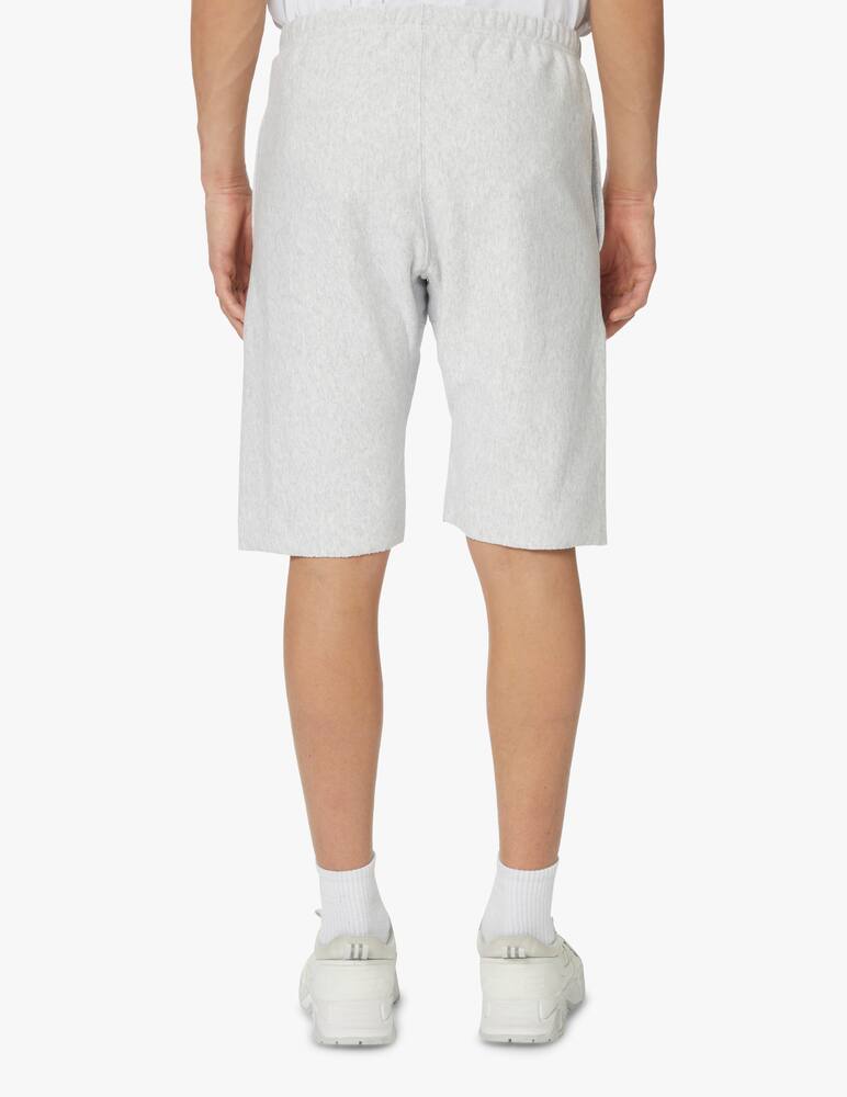rinascente Champion Reverse Weave Raw cut small logo sweatshorts - grey