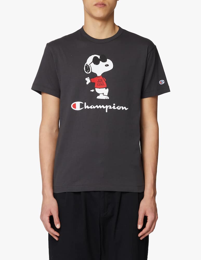 Champion Reverse Weave Maglietta manica corta peanuts - nero - immagine 1 Champion Reverse Weave Maglietta manica corta peanuts - nero - immagine 1