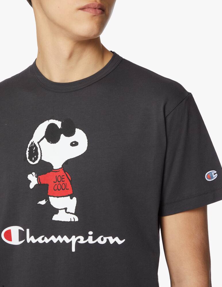 rinascente Champion Reverse Weave Peanuts t-shirt - black