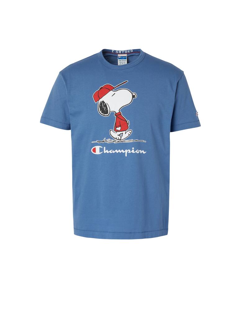 rinascente Champion Reverse Weave Peanuts t-shirt - blue