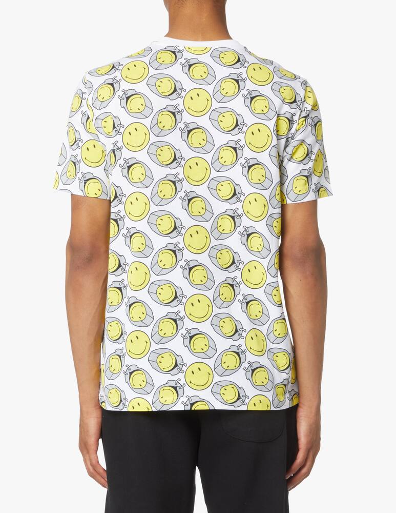 rinascente Champion Maglietta smiley manica corta ao print - bianco