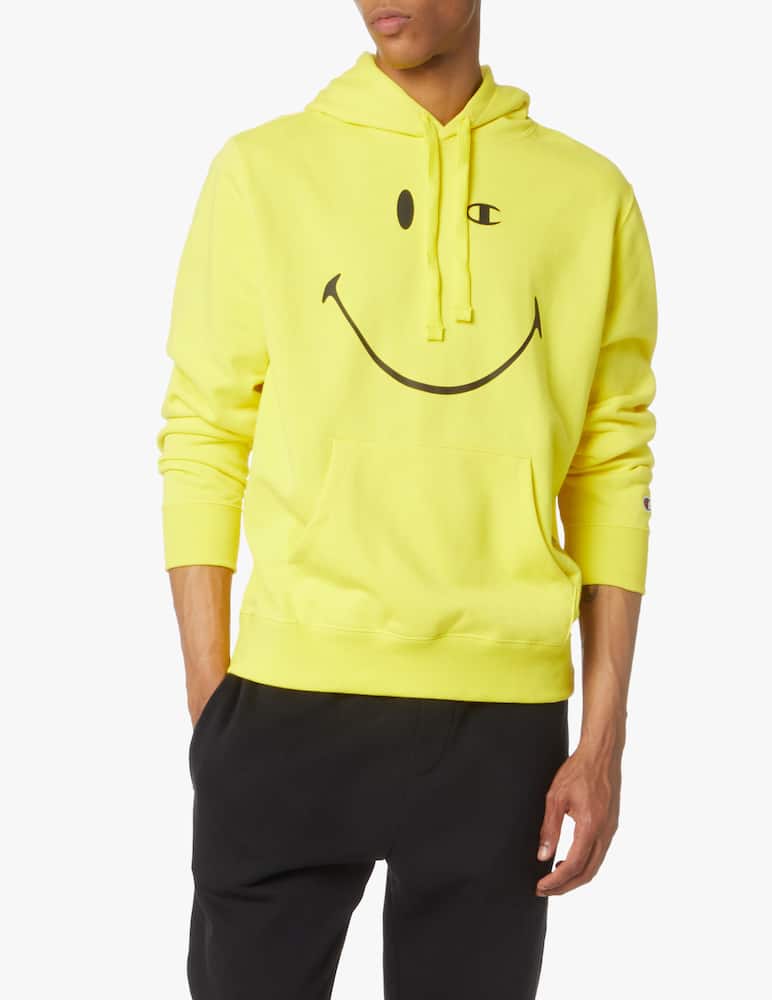 Champion Big smile smiley hoodie - yellow - picture 1 Champion Big smile smiley hoodie - yellow - picture 1