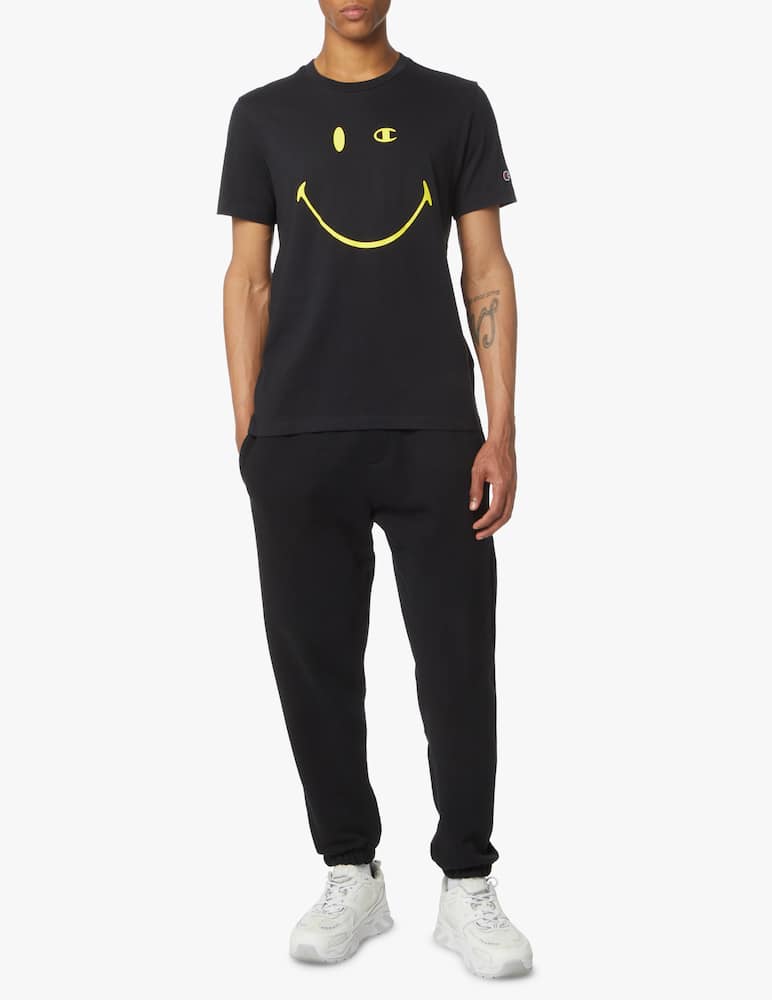 rinascente Champion Big smile smiley t-shirt - black