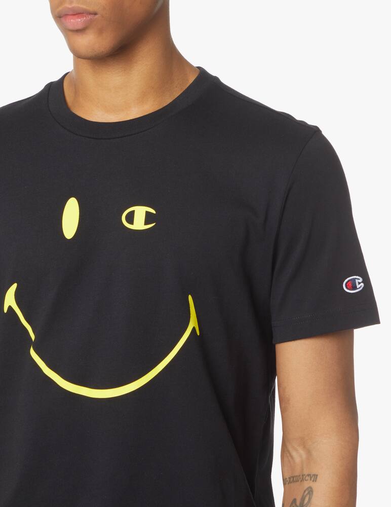 rinascente Champion Big smile smiley t-shirt - black