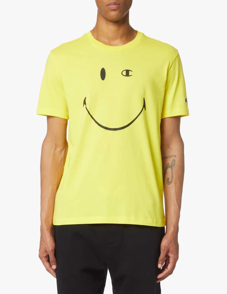 Champion Big smile smiley t-shirt - yellow - picture 1 Champion Big smile smiley t-shirt - yellow - picture 1