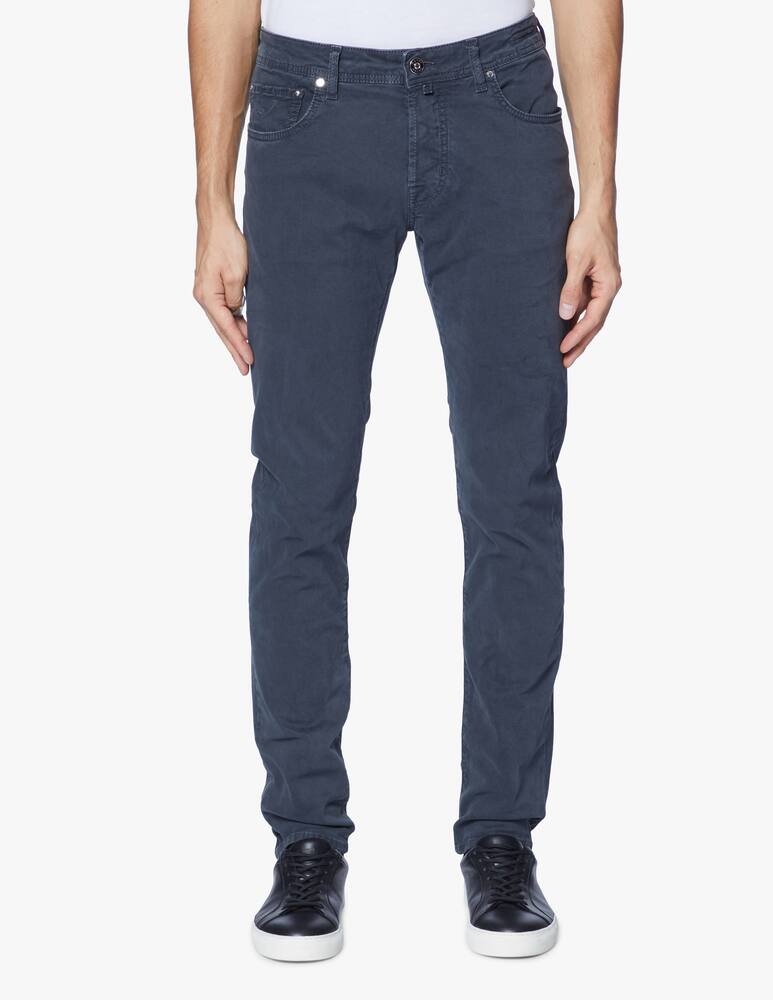 rinascente Jacob Cohen Gabardine vintage 5-pocket trousers