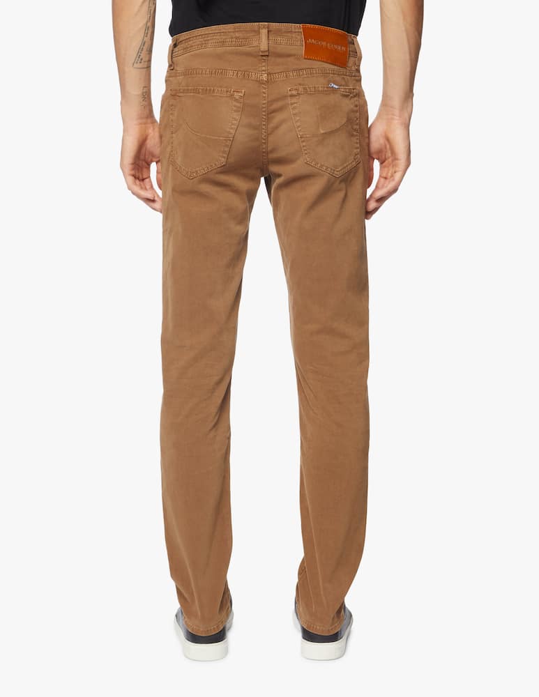 rinascente Jacob Cohen Gabardine vintage 5-pocket trousers