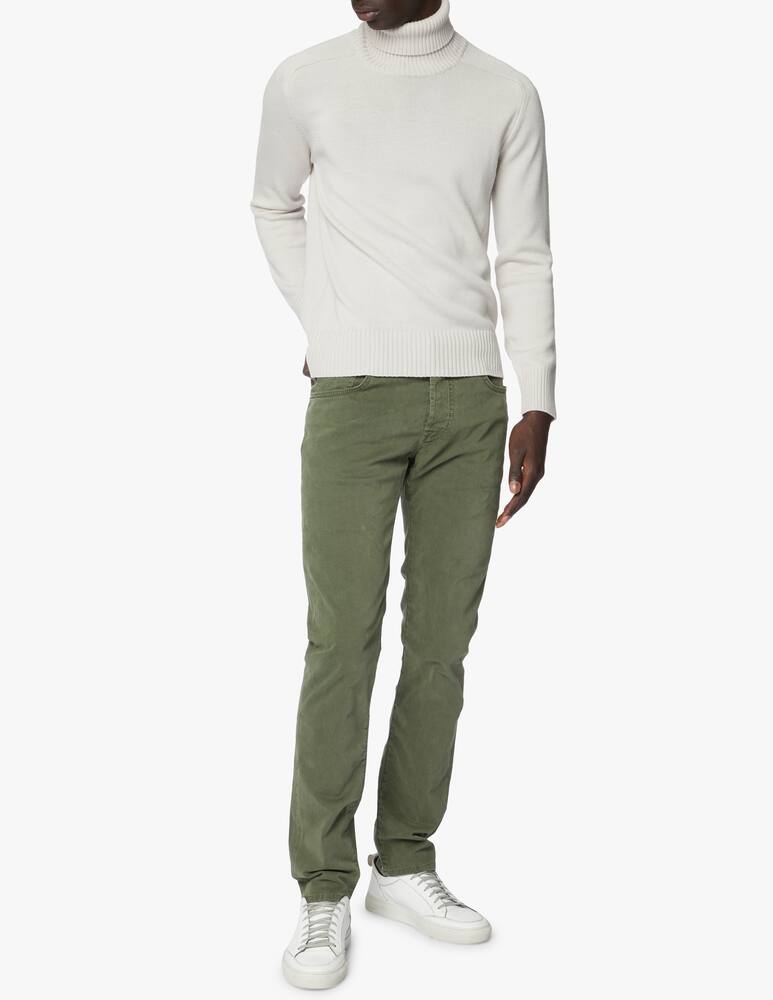 rinascente Jacob Cohen Gabardine vintage 5-pocket trousers