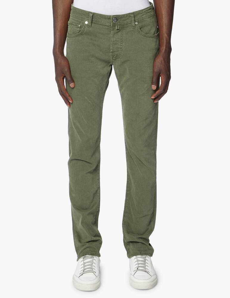 rinascente Jacob Cohen Gabardine vintage 5-pocket trousers