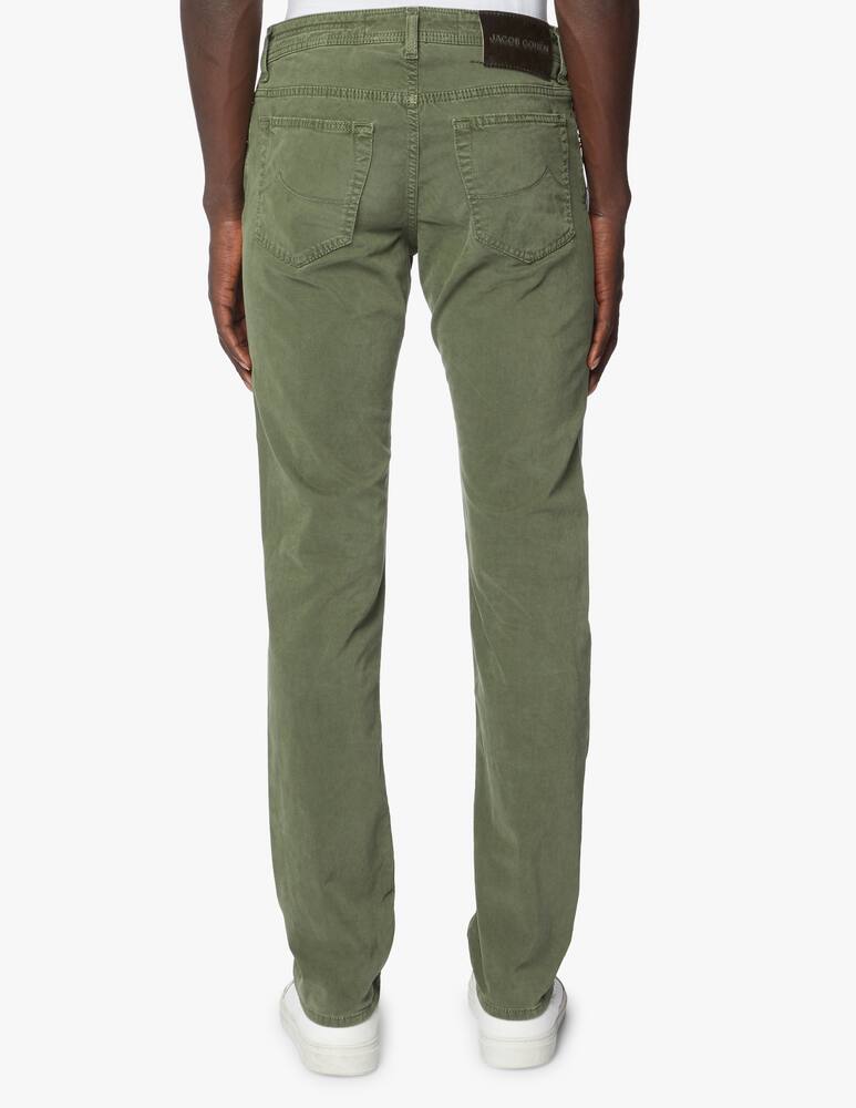 rinascente Jacob Cohen Gabardine vintage 5-pocket trousers