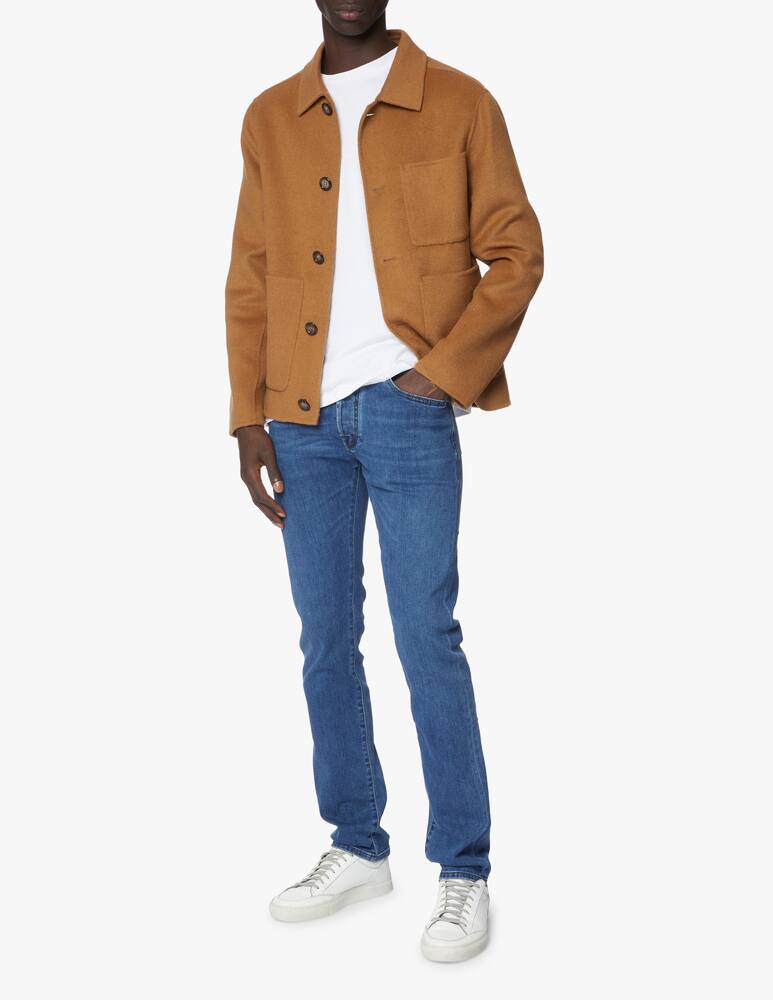rinascente Jacob Cohen 5 pocket suede jeans