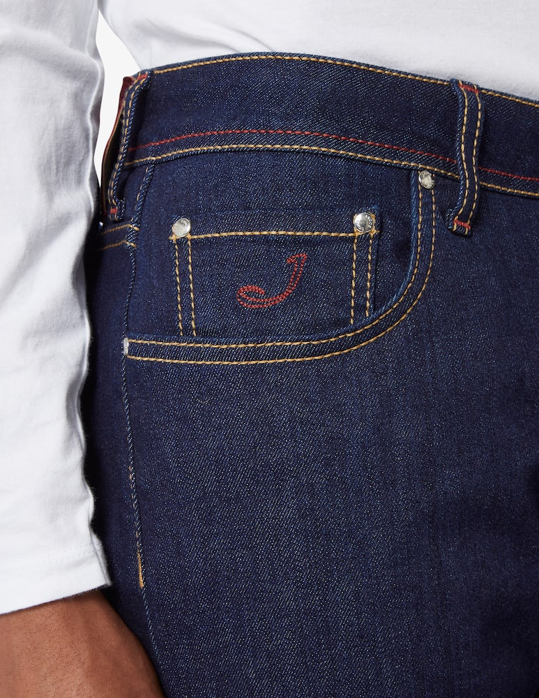 rinascente Jacob Cohen Bard slim fit 5 pockets trousers 