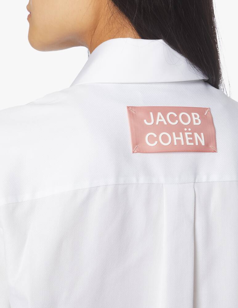 Jacob Cohen Plastra cotton shirt - white - picture 4 Jacob Cohen Plastra cotton shirt - white - picture 4