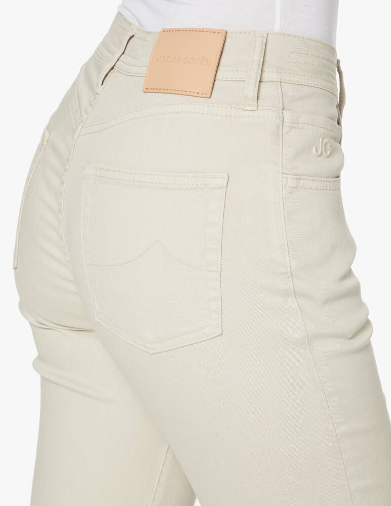 Jacob Cohen Jeans a zampa Victoria - beige - immagine 4 Jacob Cohen Jeans a zampa Victoria - beige - immagine 4