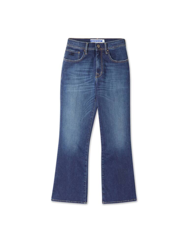 Jacob Cohen Victoria cropped flare jeans - blue - picture 5 Jacob Cohen Victoria cropped flare jeans - blue - picture 5