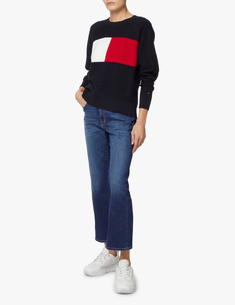 Jacob Cohen Victoria cropped flare jeans - blue - picture 1 Jacob Cohen Victoria cropped flare jeans - blue - picture 1