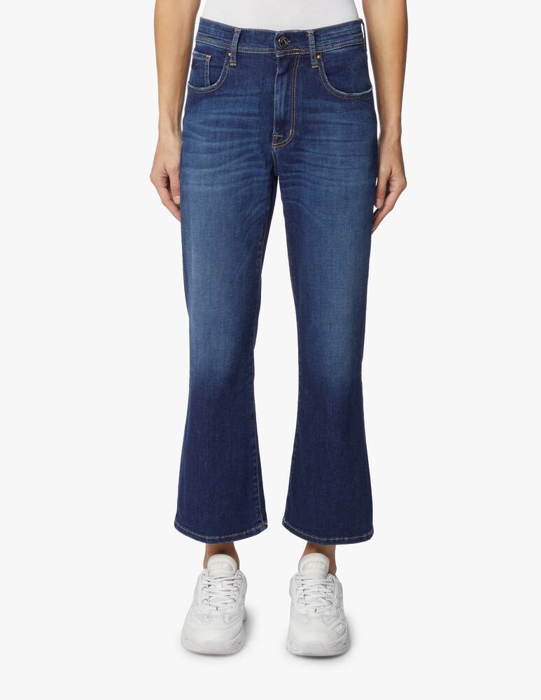 Jacob Cohen Victoria cropped flare jeans - blue - picture 2 Jacob Cohen Victoria cropped flare jeans - blue - picture 2
