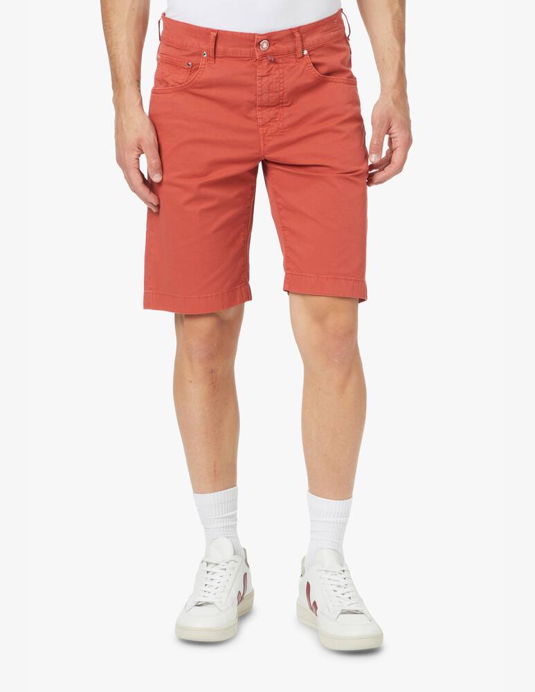 rinascente Jacob Cohen Color gabardine nicolar short - orange