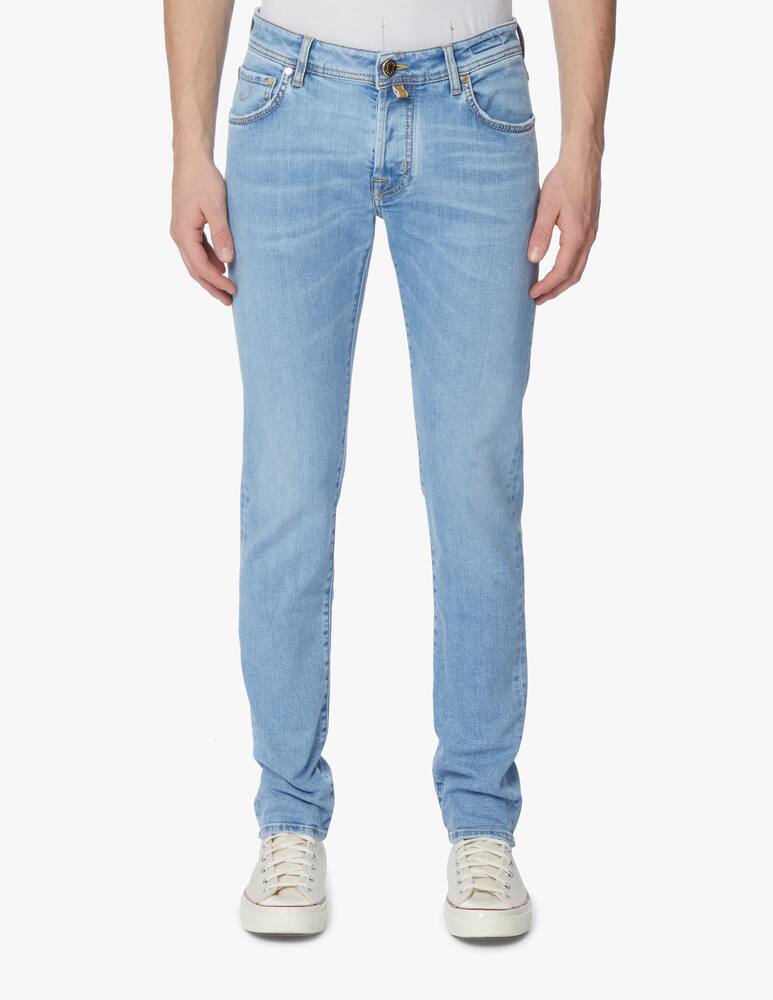 rinascente Jacob Cohen Jeans nick slim chiaro pulito - azzurro