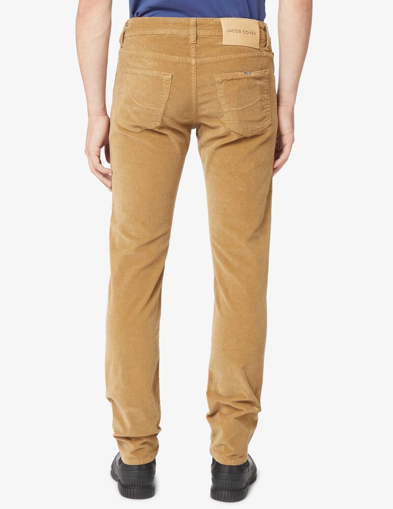 Jacob Cohen 5 pocket velvet trousers - Beige - picture 3 Jacob Cohen 5 pocket velvet trousers - Beige - picture 3