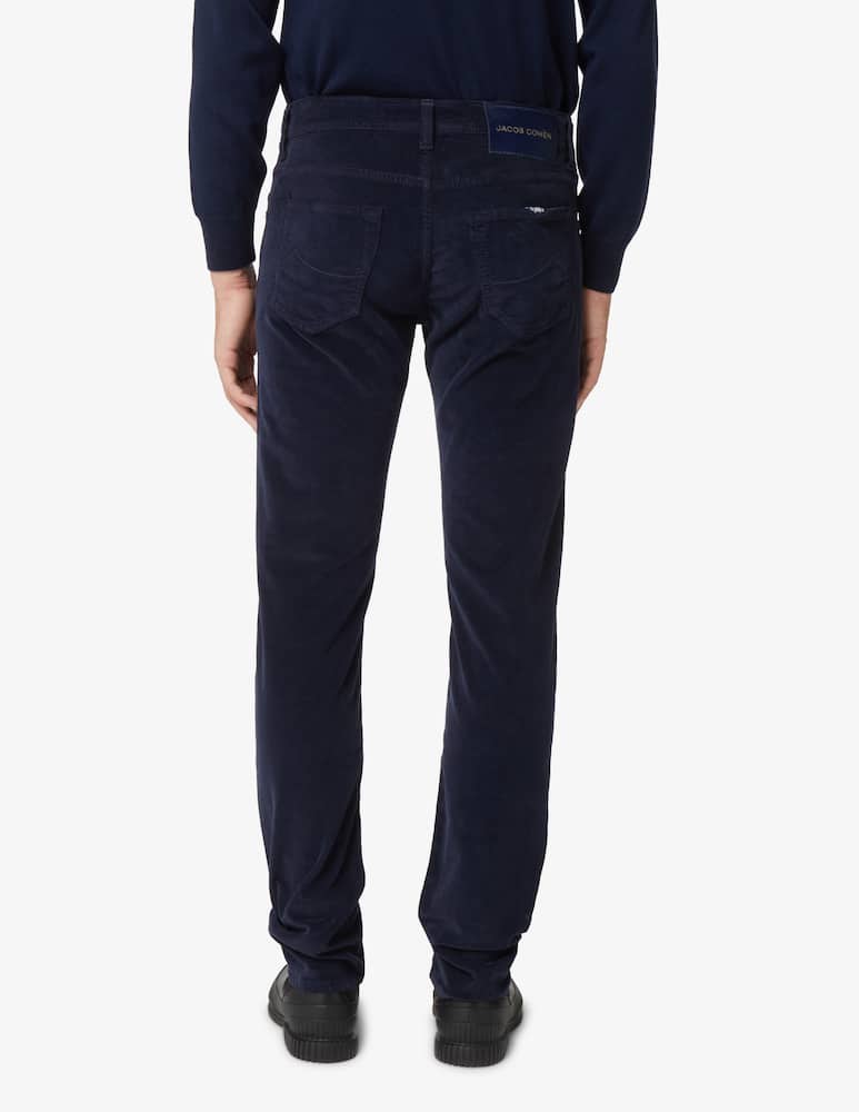 rinascente Jacob Cohen 5 pocket velvet trousers - Blue