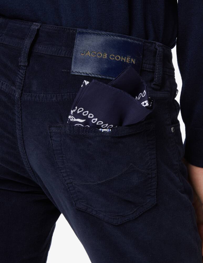 rinascente Jacob Cohen 5 pocket velvet trousers - Blue