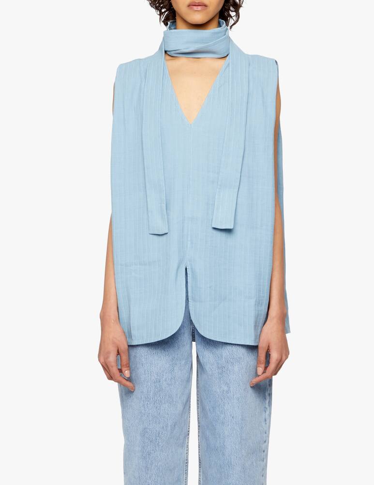 rinascente Ambush Sleeveless hemp top