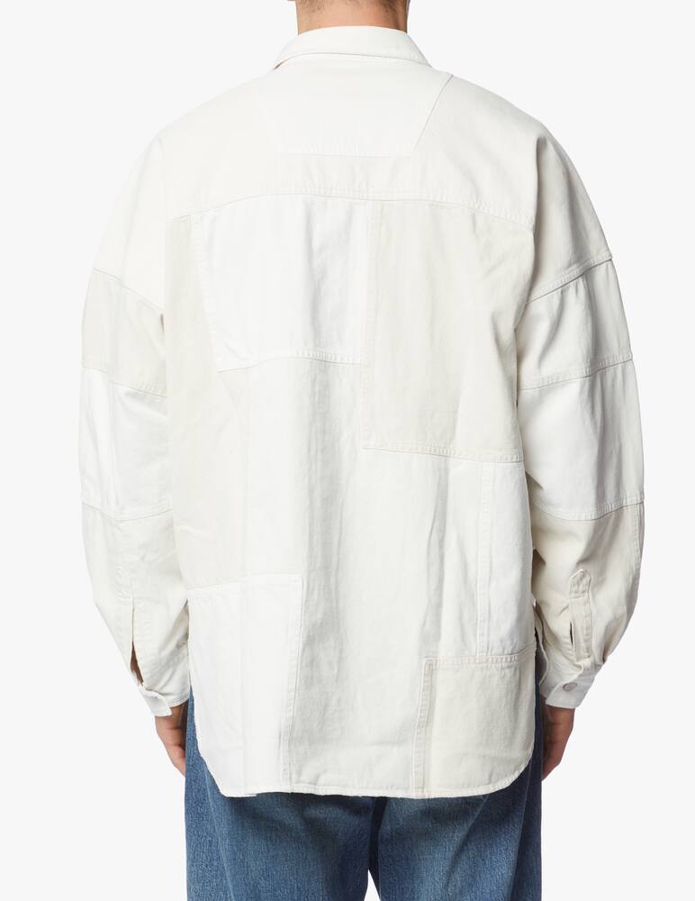 rinascente Ambush Patchwork denim shirt 