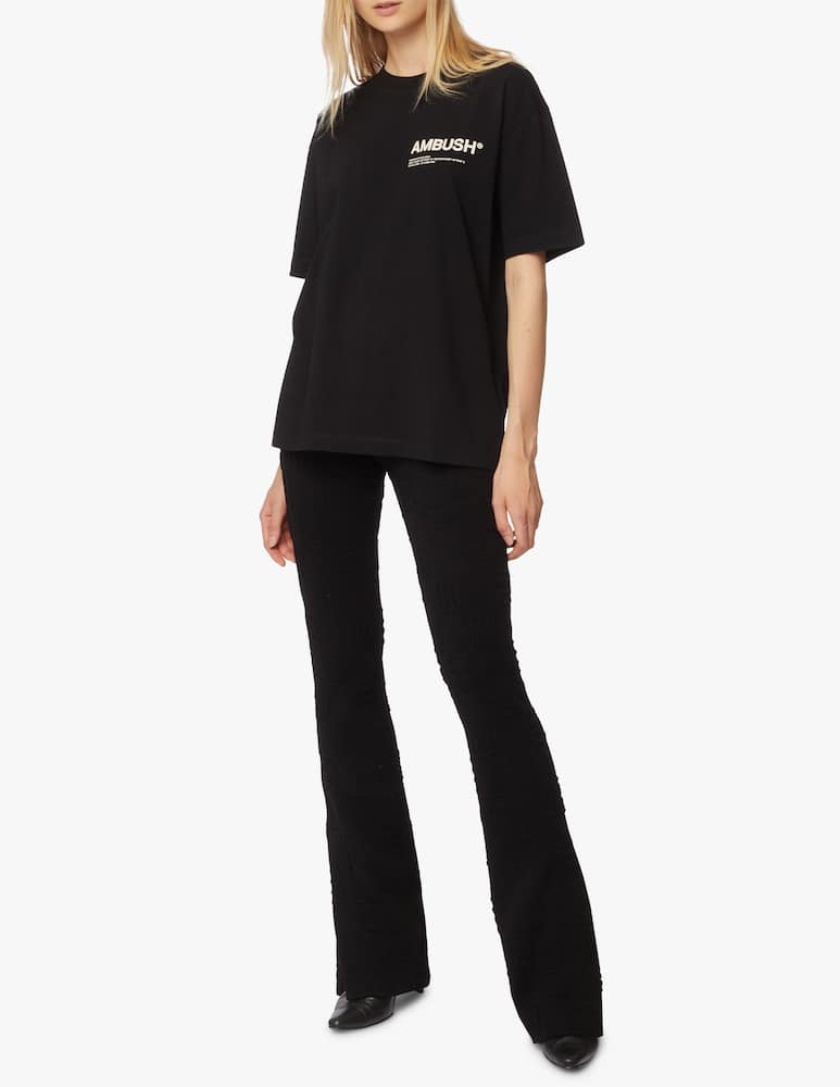 rinascente Ambush Wool blend flare trousers