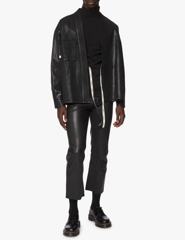 rinascente Ambush Coated denim kimono 