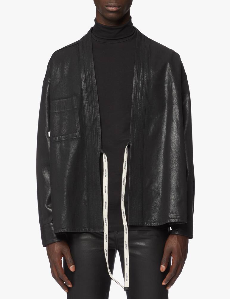 rinascente Ambush Coated denim kimono 