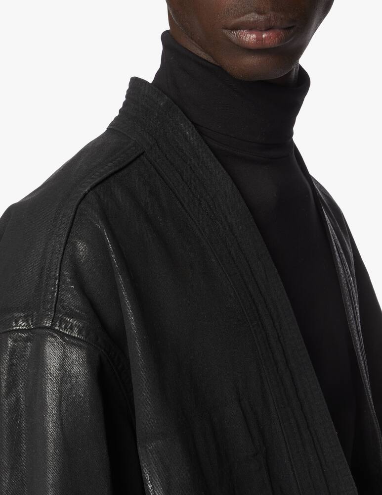rinascente Ambush Coated denim kimono 