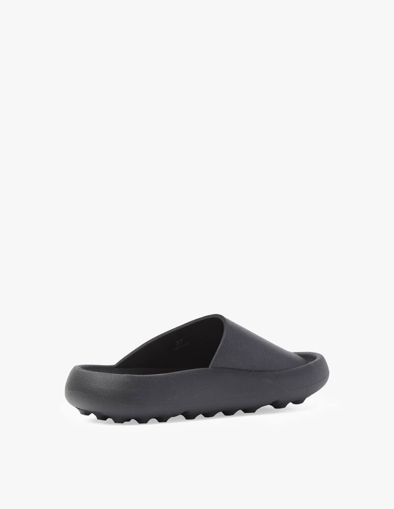 rinascente Ambush Cotton blend slides - black