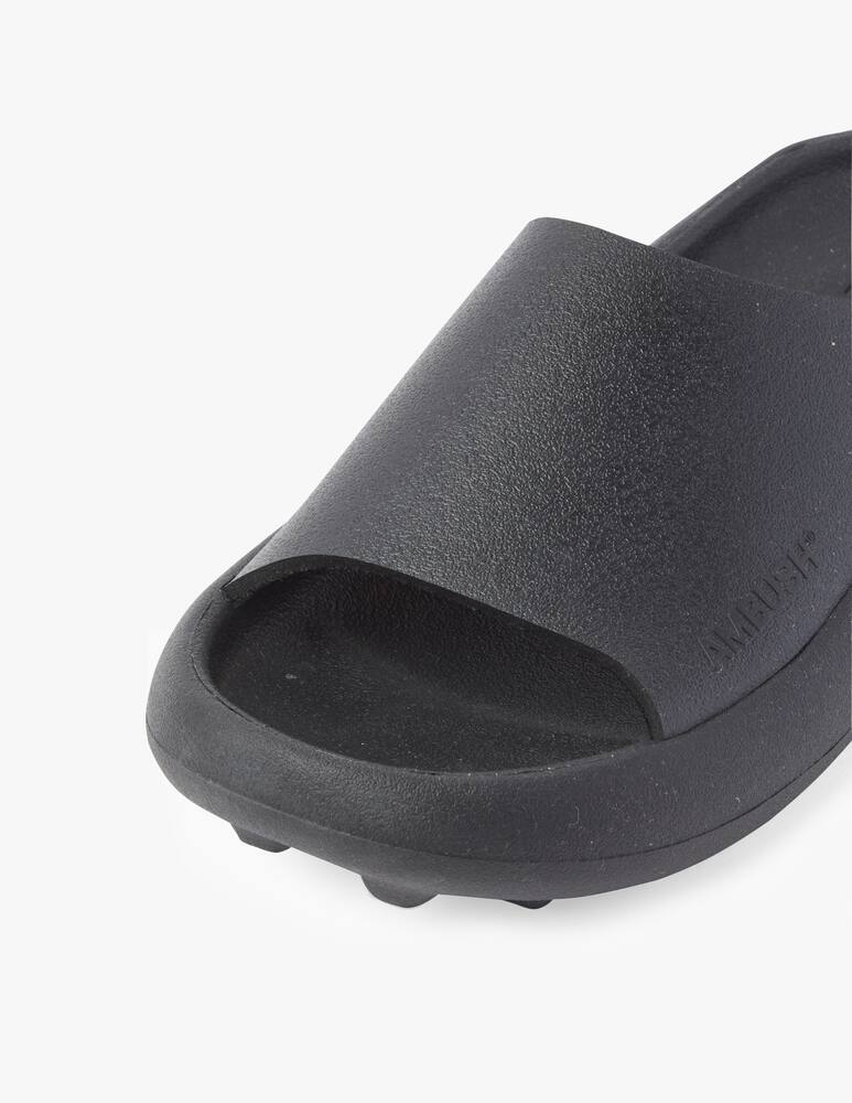 rinascente Ambush Cotton blend slides - black