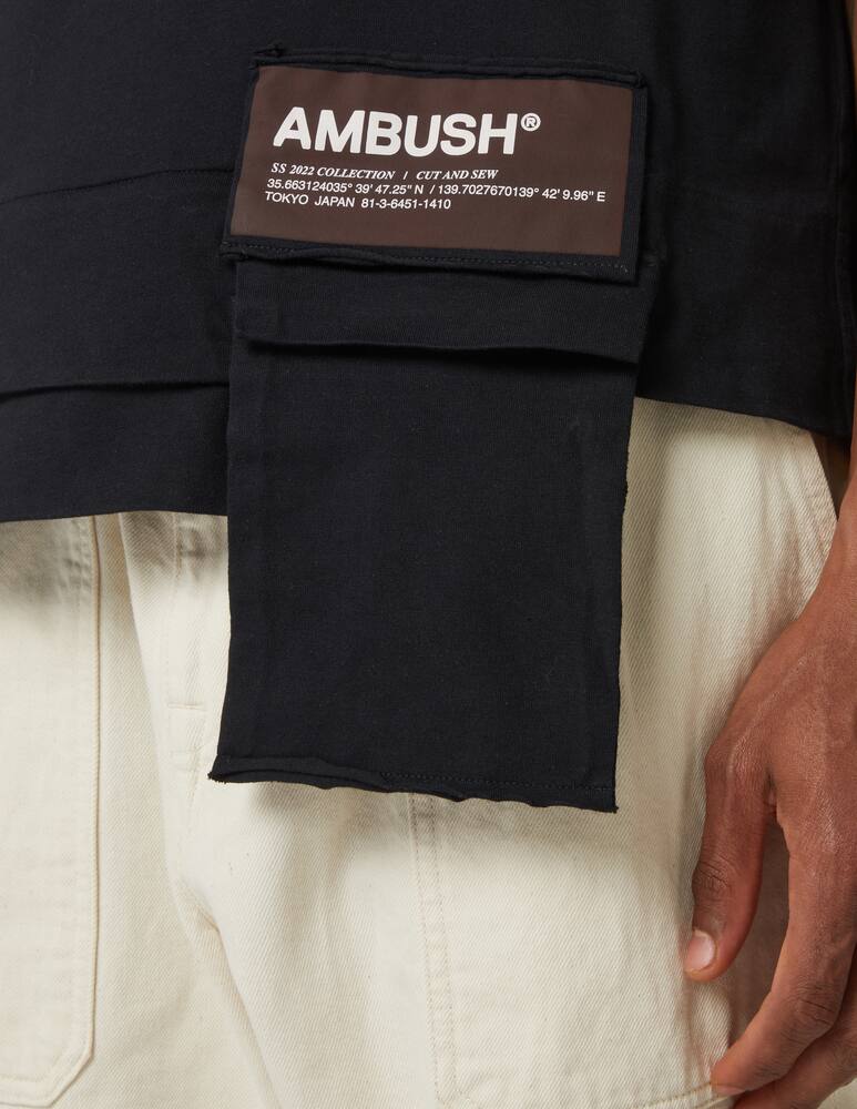 rinascente Ambush Maglietta girocollo con tasca in vita 