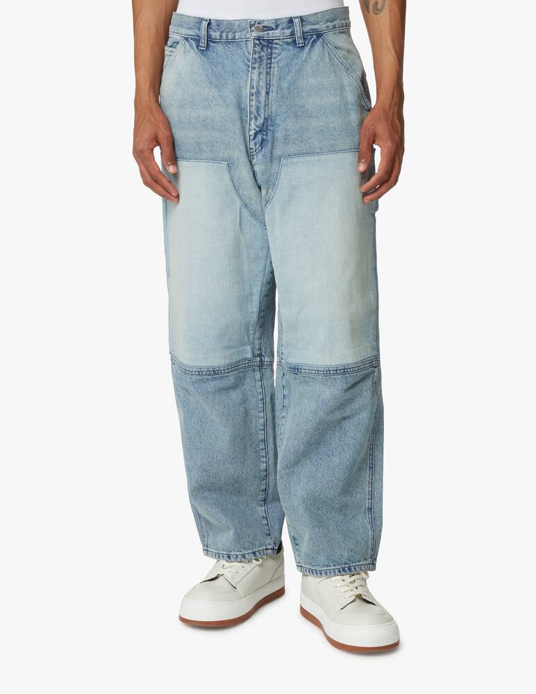 rinascente Ambush Panelled denim pants - blue
