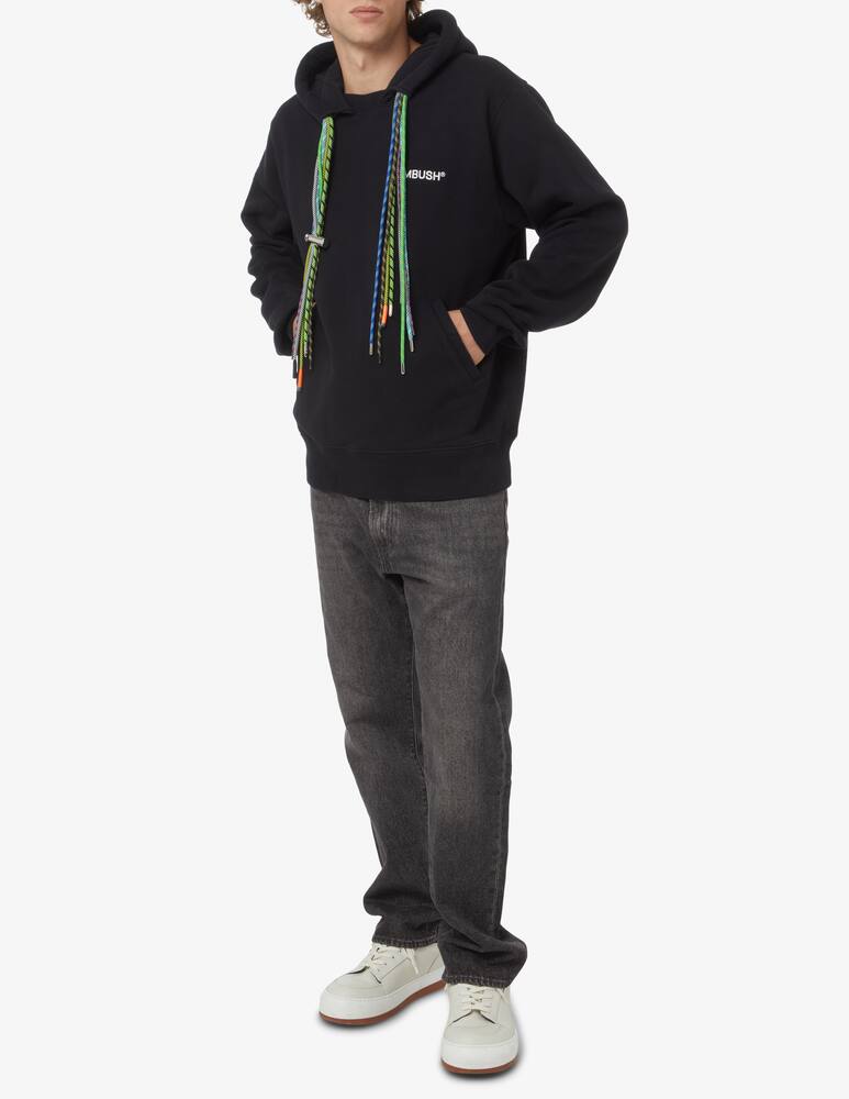rinascente Ambush Multicord hoodie  - Black