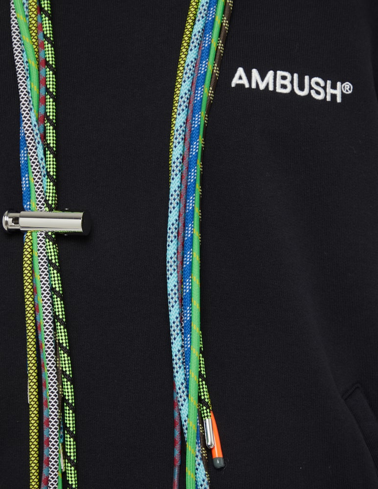 rinascente Ambush Multicord hoodie  - Black