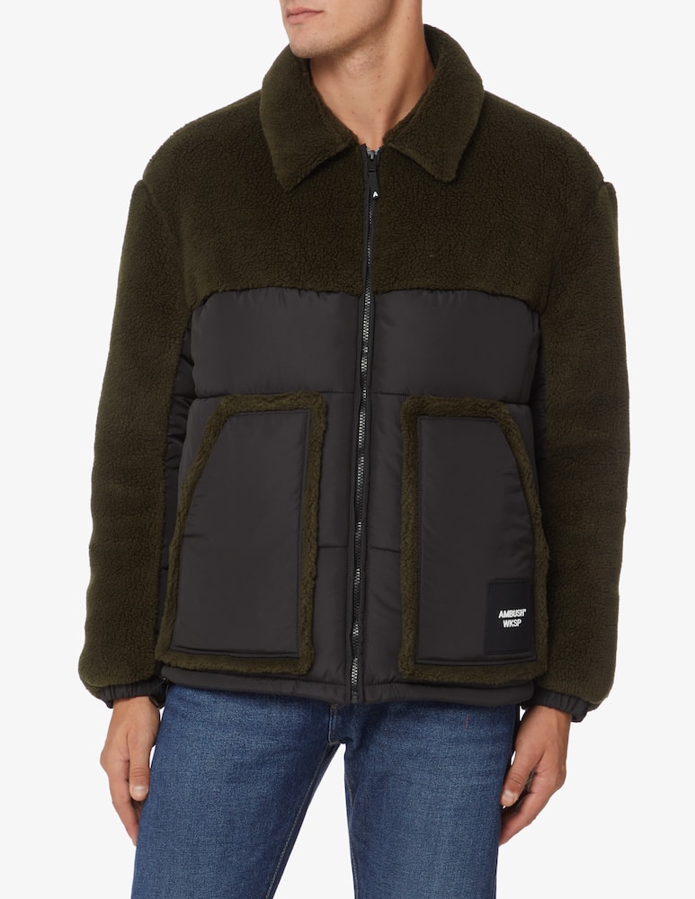 rinascente Ambush Teddy jacket - Green