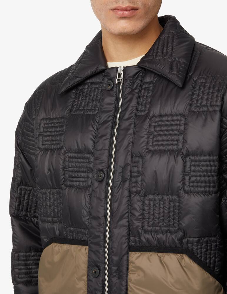 rinascente Ambush Giacca trapuntata con monogram - Nero
