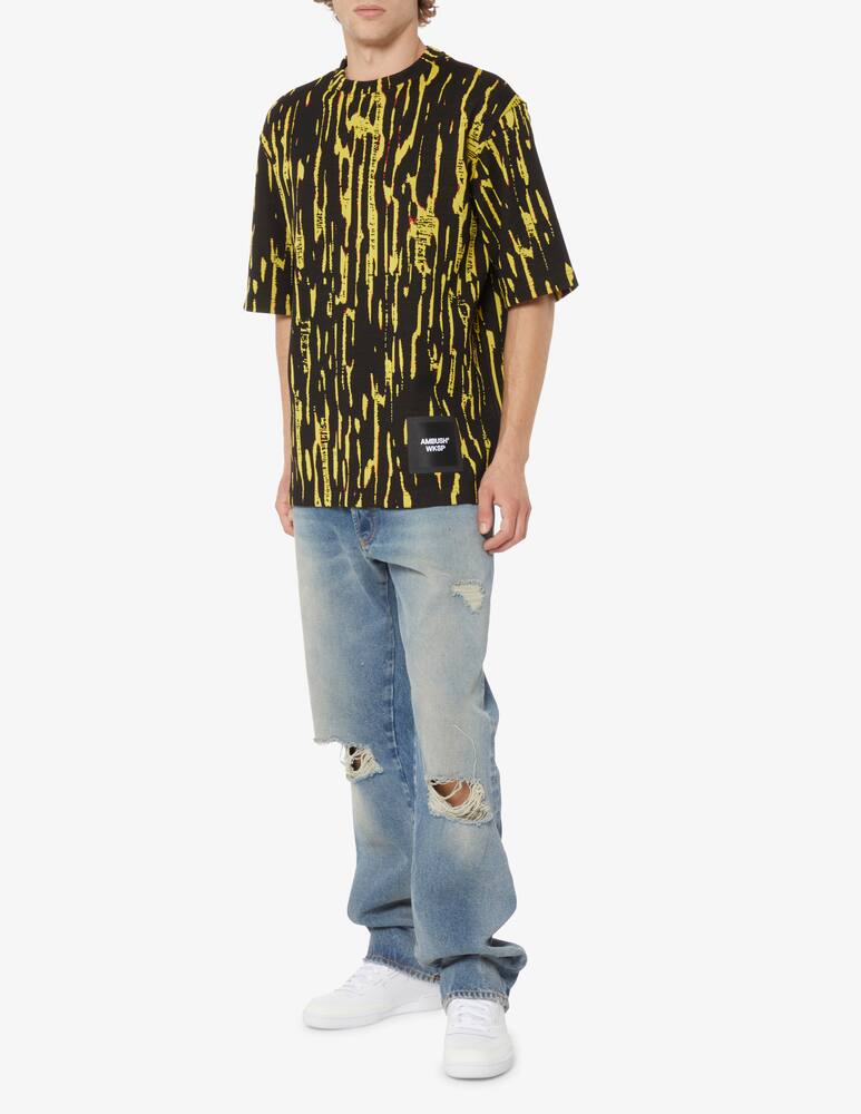 rinascente Ambush Maglietta manica corta jacquard - Nero