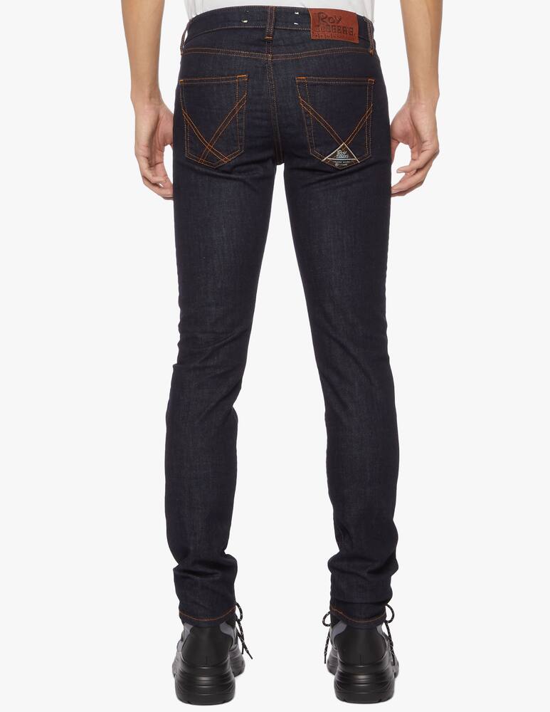 Roy Roger's Jeans 529 elast in denim con lavaggio rinse - immagine 3 Roy Roger's Jeans 529 elast in denim con lavaggio rinse - immagine 3