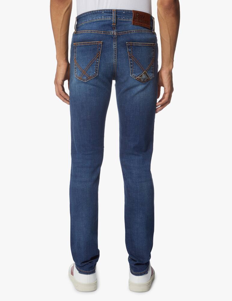 rinascente Roy Roger's 529 carlin jeans in medium wash denim