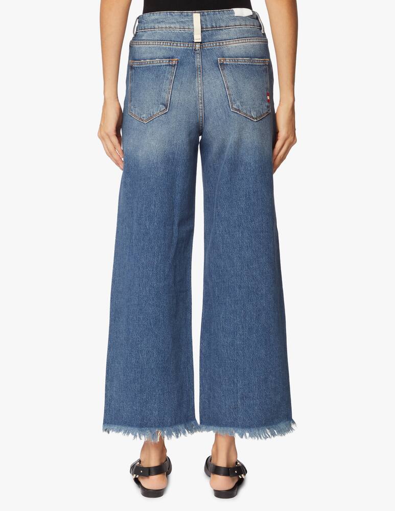 rinascente Amish Supplies Jeans a zampa e vita alta Linda