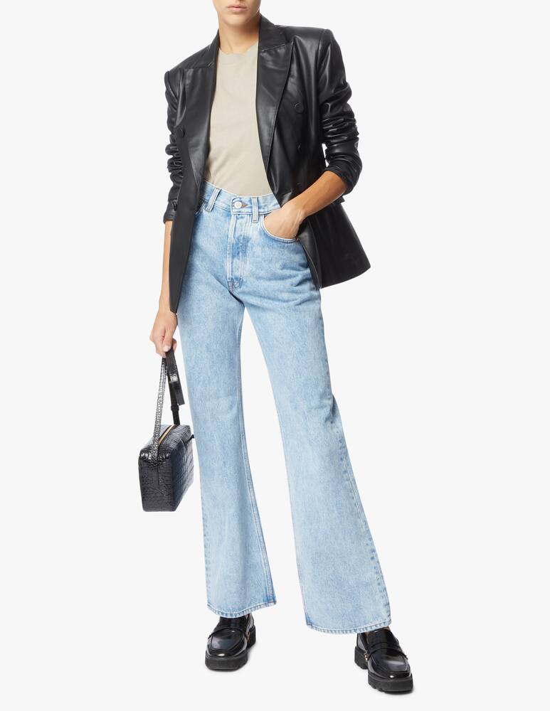 rinascente Amish Supplies Jeans cropped a vita alta Kendall