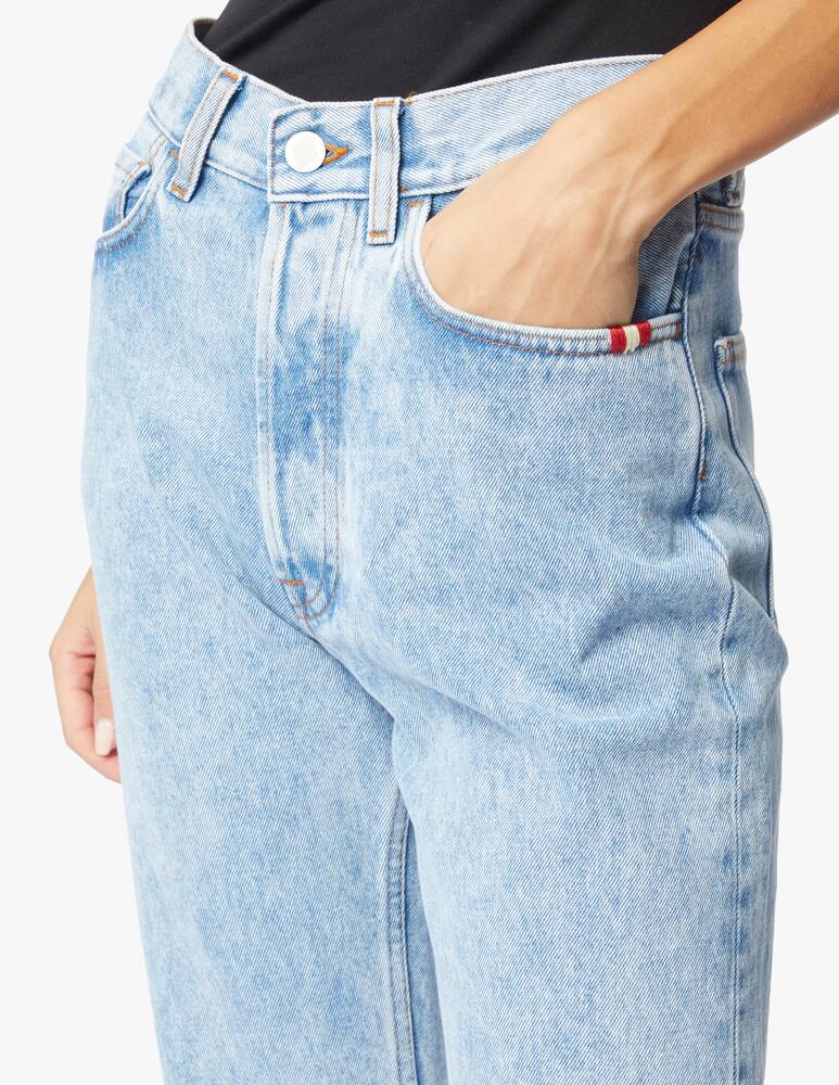 rinascente Amish Supplies Jeans cropped a vita alta Kendall